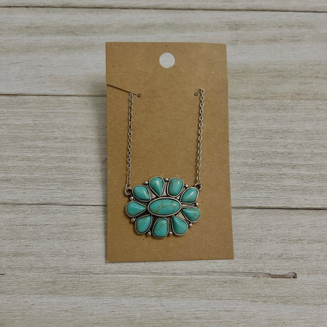 Mini turquoise necklace